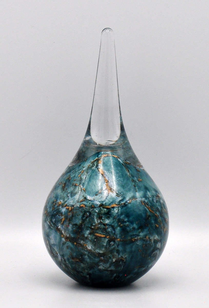 Loranto + Druppel, groen-bladgoud